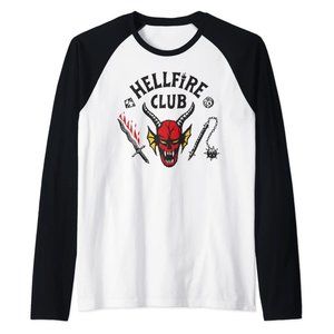 Stranger Things Eddie Munson Hellfire Club Shirt (Size XL)